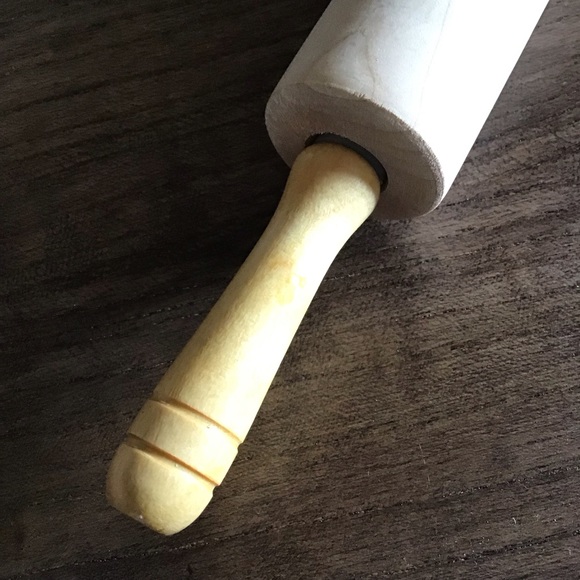 FINAL SALE NEW Vintage Wood Rolling Pin - Picture 2 of 2